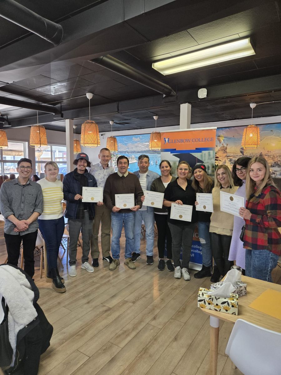 October 2024 ESL class students on their graduation!